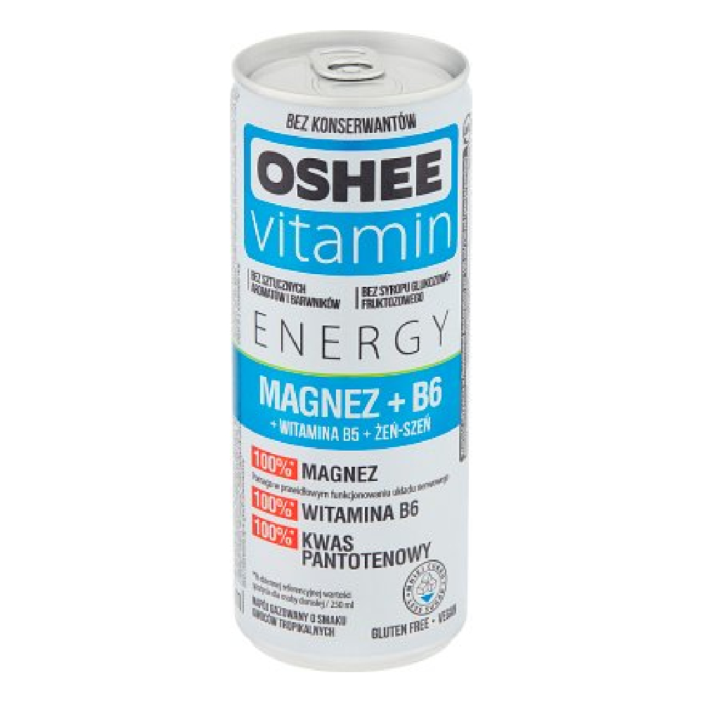 Napój Oshee Vitamin Energy Magnez 250 ml