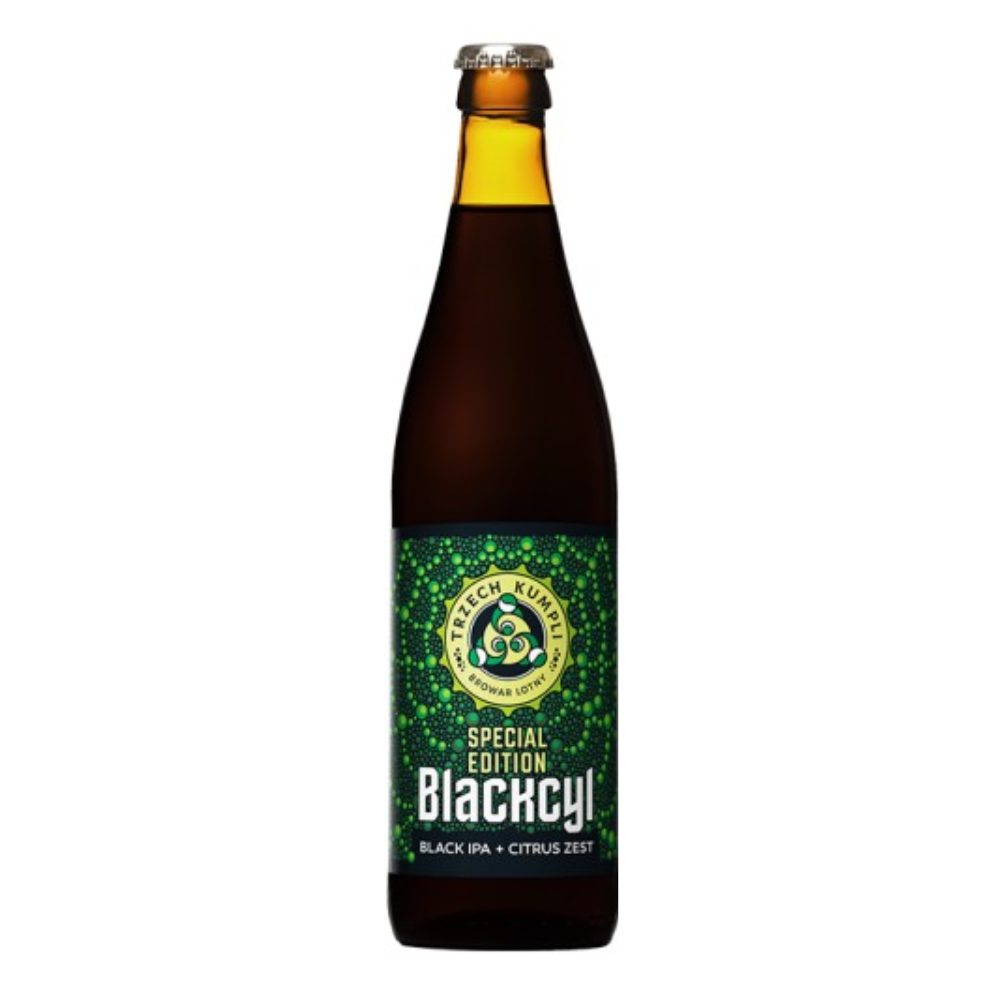 Piwo Trzech Kumpli Blackcyl Black IPA Special Edition 7% 500 ml