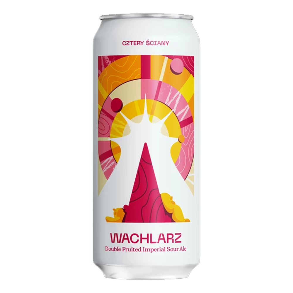 Piwo Cztery Ściany Wachlarz Double Fruited Imperial Sour Ale 7% 500 ml puszka