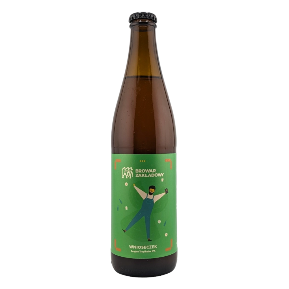 Piwo Zakładowy Wnioseczek - Sesyjne Tropikalne IPA 4,8% 500 ml