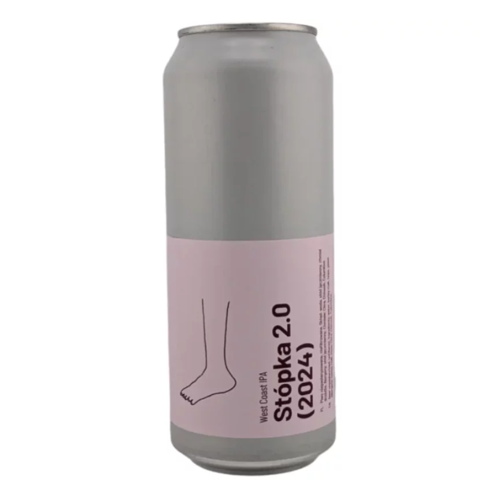 Piwo Ziemia Obiecana Stópka 2.0 (2024) - West Coast IPA 7% 500 ml Puszka
