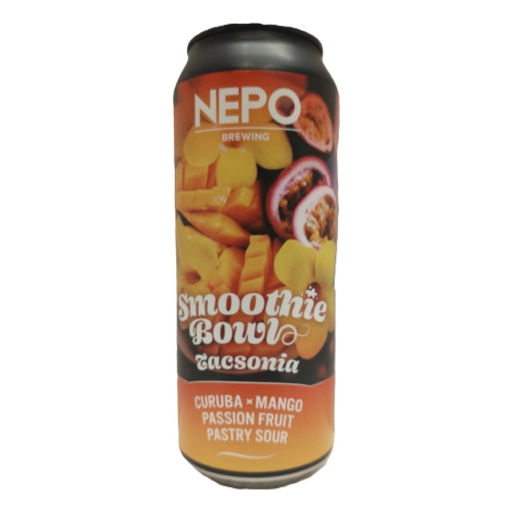 Piwo Nepomucen Smoothie Bowl Tasconia Curuba, Mango, Passion Fruit Pastry 5,3% 500 ml puszka