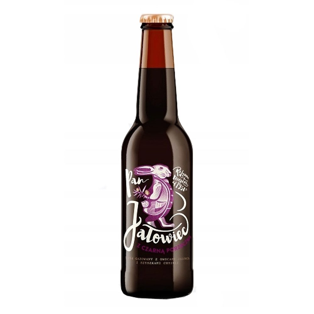 Napój Jan Olbracht Pan Jałowiec czarna porzeczka sok 20% 330 ml