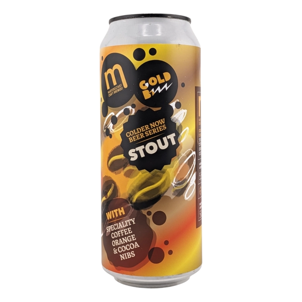 Piwo Maryensztadt Colder Now Stout Speciality Coffee, Orange, Cocoa Nibs 5,5% 500 ml puszka