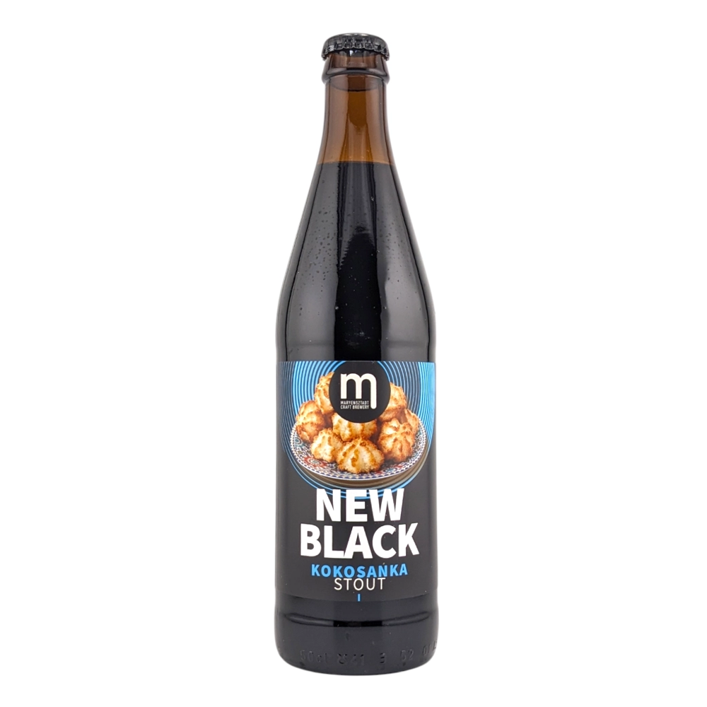 Piwo Maryensztadt New Black Kokosanka Stout 5,8% 500 ml