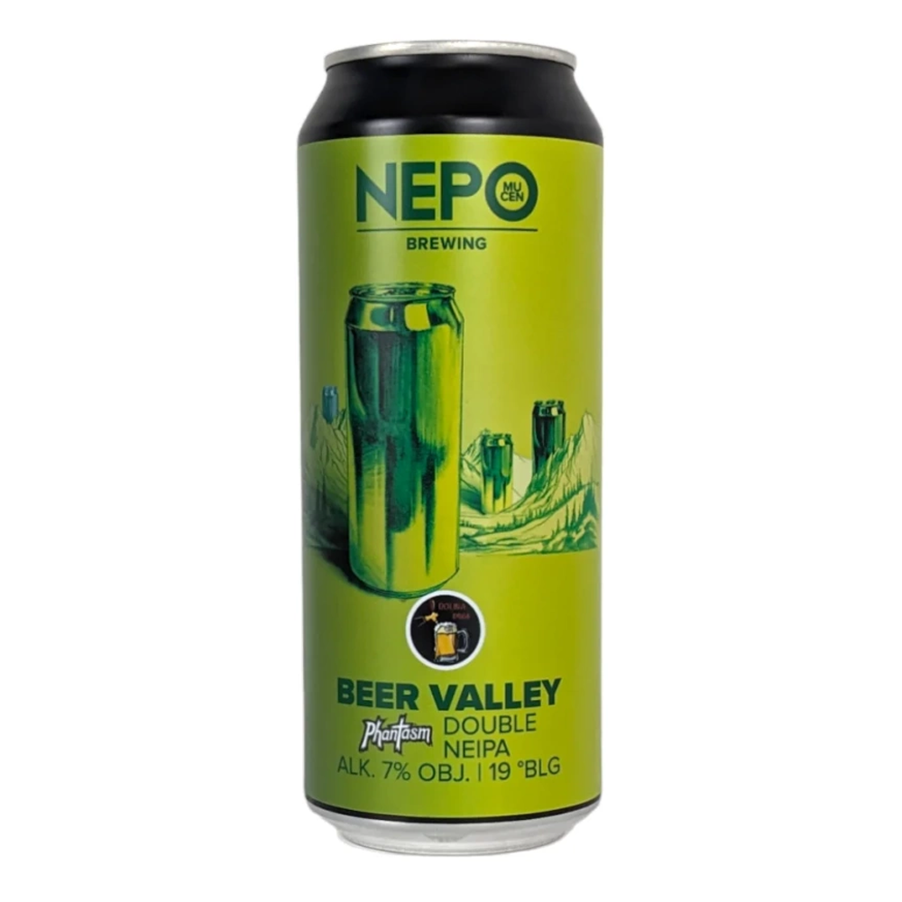 Piwo Nepomucen Beer Valley vol.2 DDH Double Ipa 7,1% 500 ml puszka
