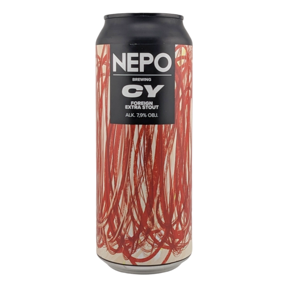 Piwo Nepomucen CY Foreign Extra Stout 7,9% 500 ml puszka