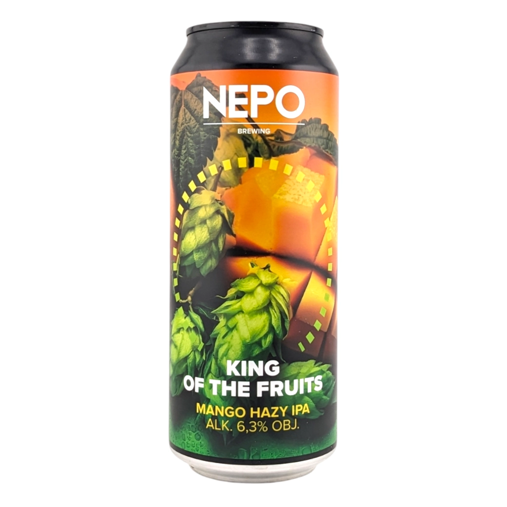 Piwo Nepomucen King Of The Fruits Mango Hazy Ipa 6,3% 500 ml puszka