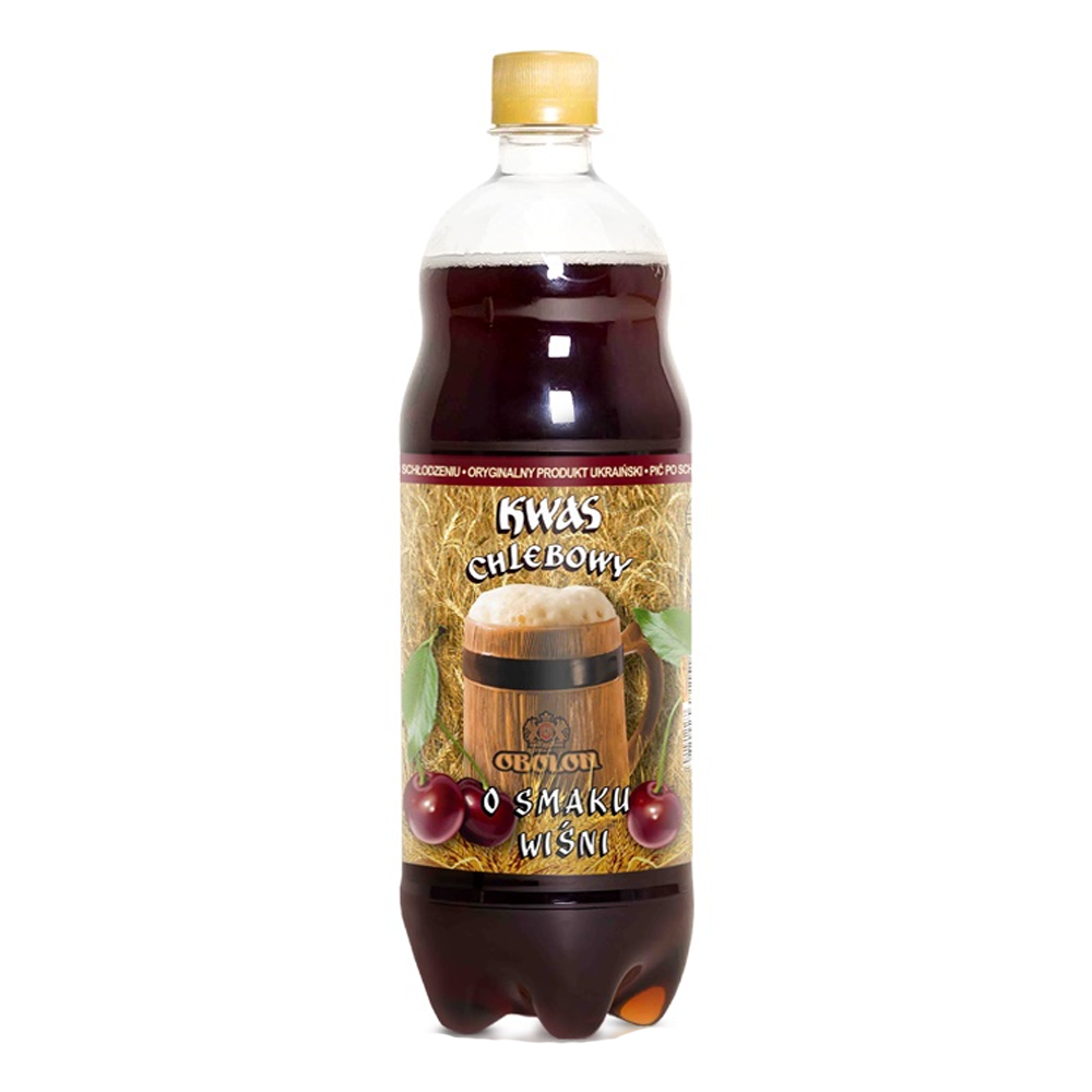 Kwas Chlebowy Obolon o Smaku Wiśni 1000 ml