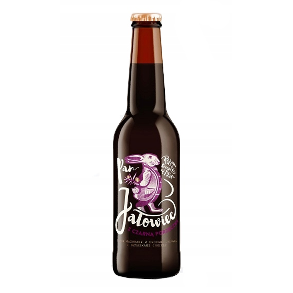 Napój Jan Olbracht Pan Jałowiec czarna porzeczka sok 20% 330 ml