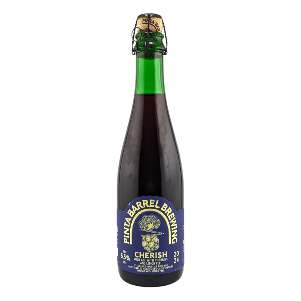 Piwo Pinta Barrel Brewing Cherish 2024 with Lemon Peel Wild Ale 5,5% 375 ml