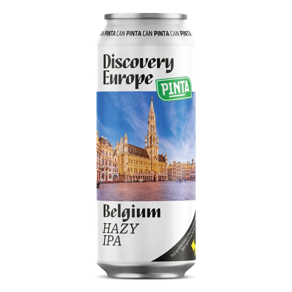 Piwo Pinta Hazy Discovery Europe Belgium Hazy IPA 6,5% 500 ml puszka