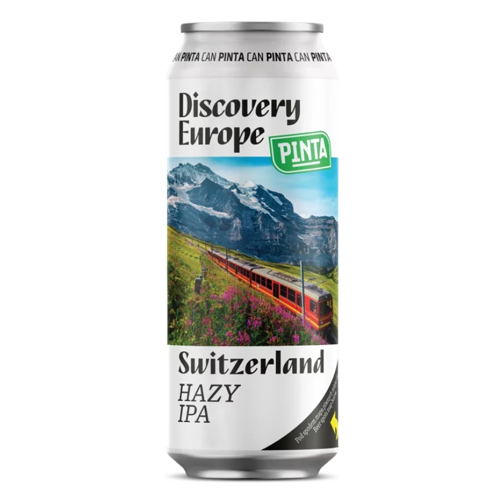 Piwo Pinta Hazy Discovery Europe Switzerland Hazy IPA 6,5% 500 ml puszka