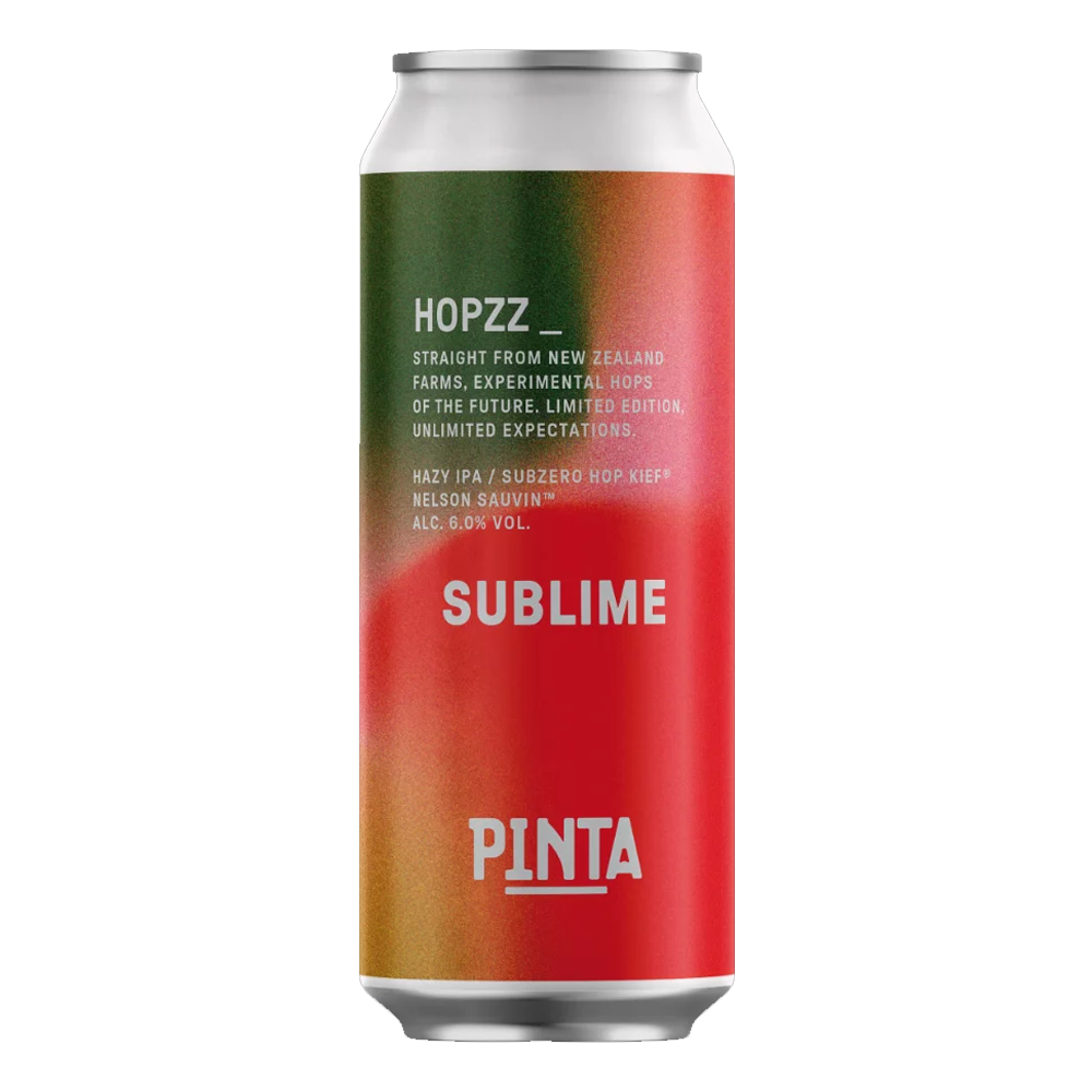 Piwo Pinta Hopzz Sublime Hazy IPA 6% 500 ml puszka