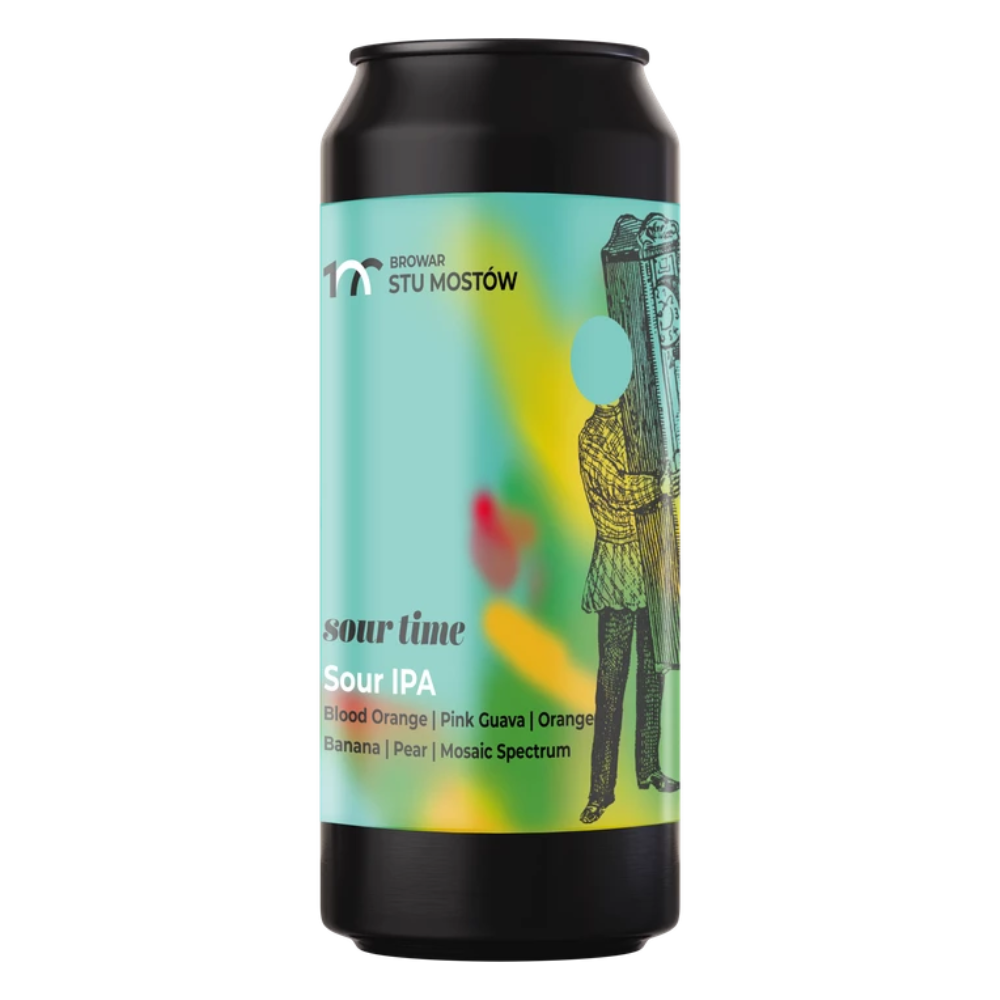 Piwo Stu Mostów Sour Time - Sour IPA 4,6% 440 ml Puszka