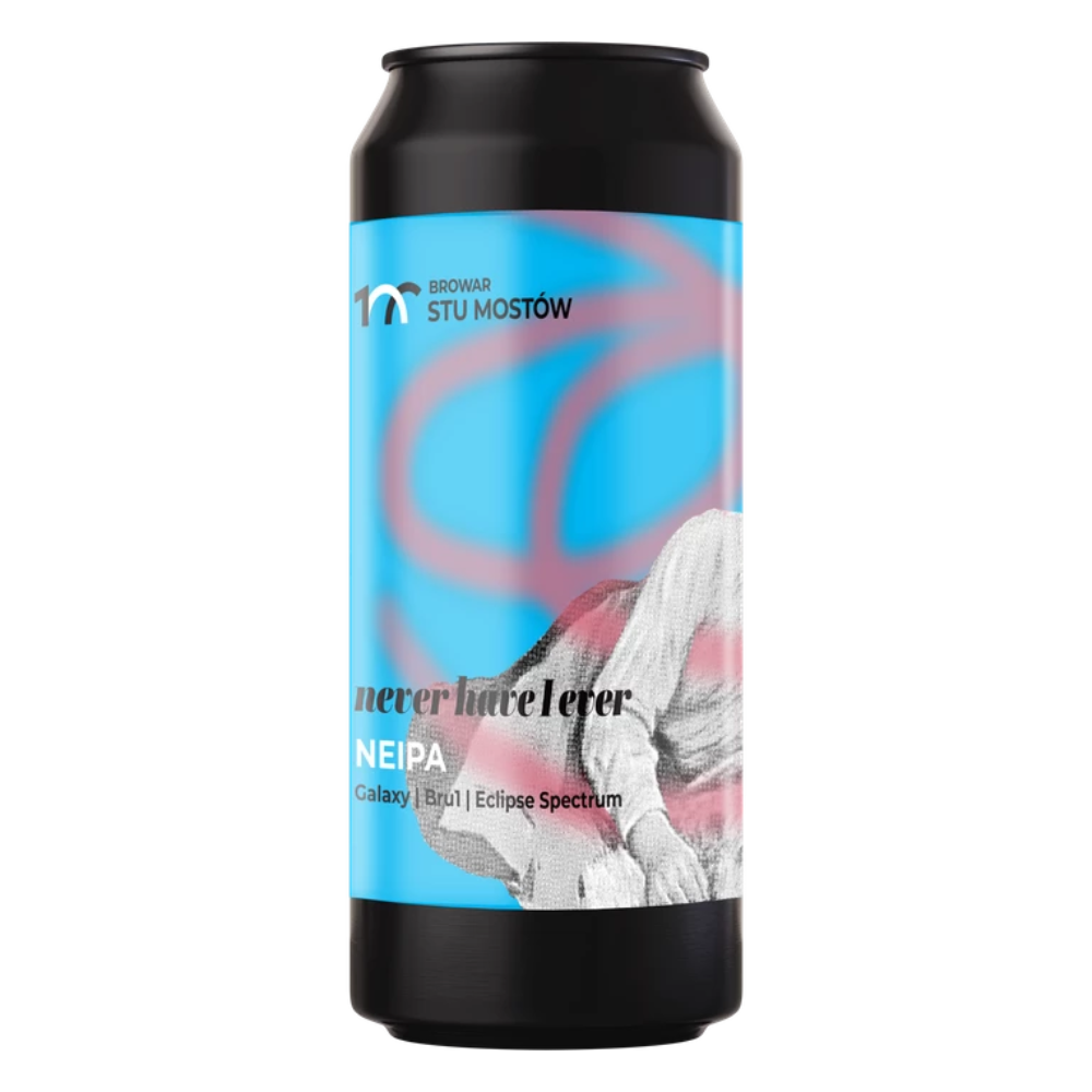 Piwo Stu Mostów Never Have I Ever - NEIPA 6,2% 440 ml Puszka