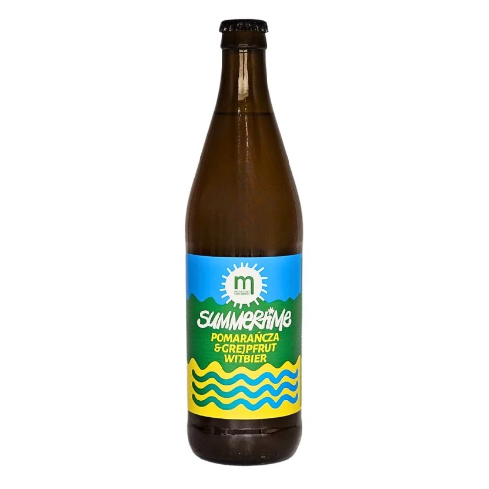 Piwo Maryensztadt: Summertime Witbier Pomarańcza Grejpfrut 4,4% 500 ml