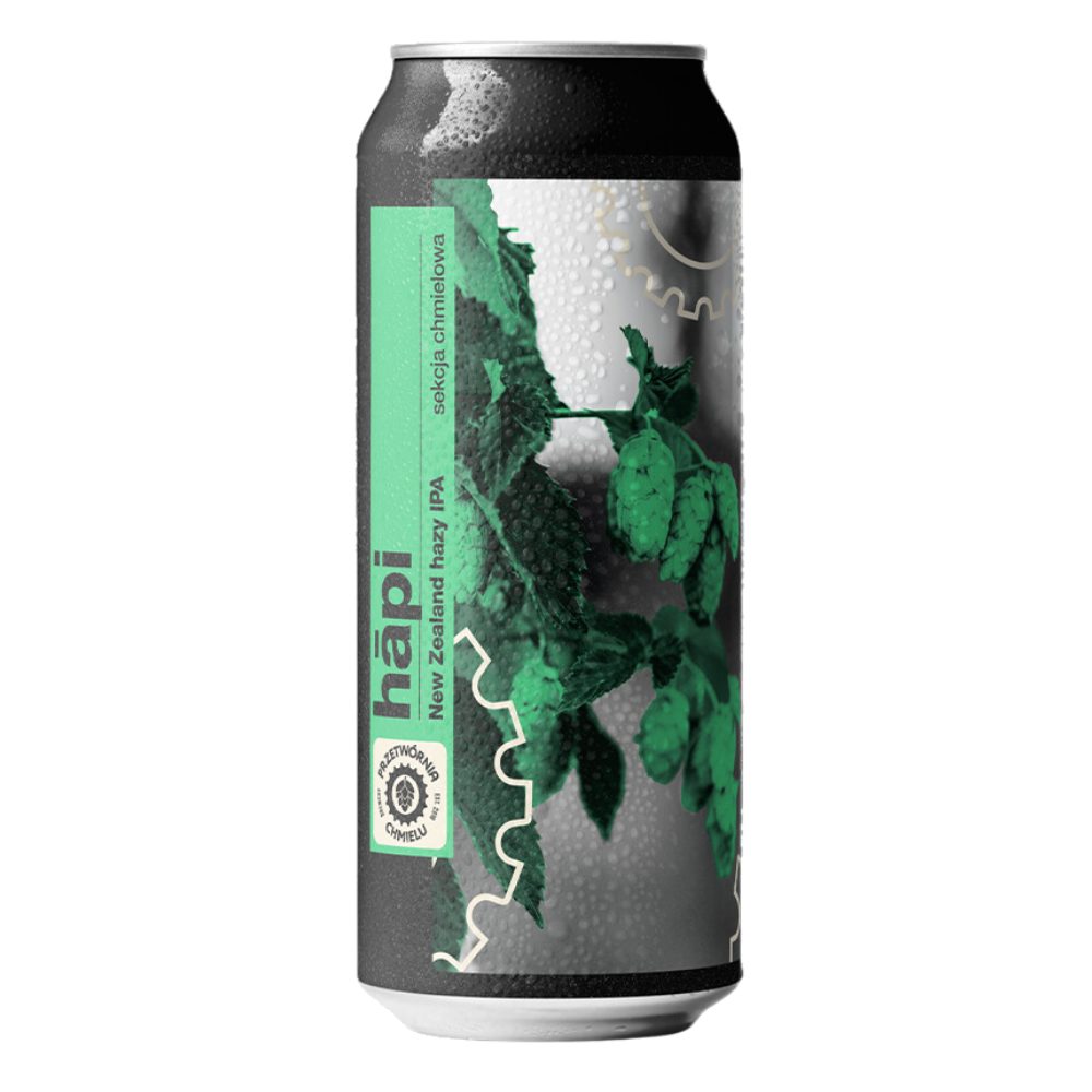 Piwo Przetwórnia Chmielu Hapi - New Zealand Hazy IPA 7% 500 ml Puszka