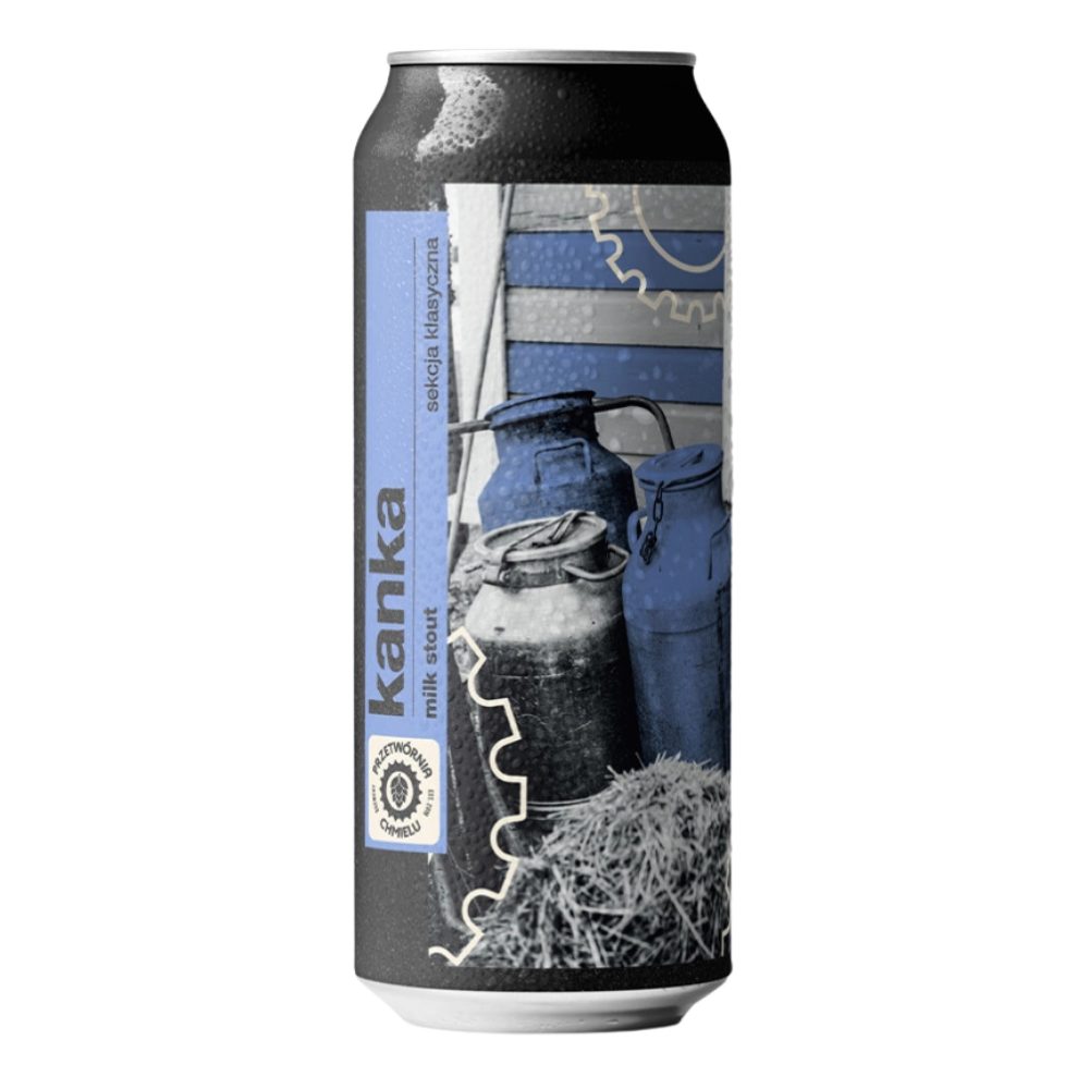 Piwo Przetwórnia Chmielu Kanka - Milk Stout 5% 500 ml Puszka