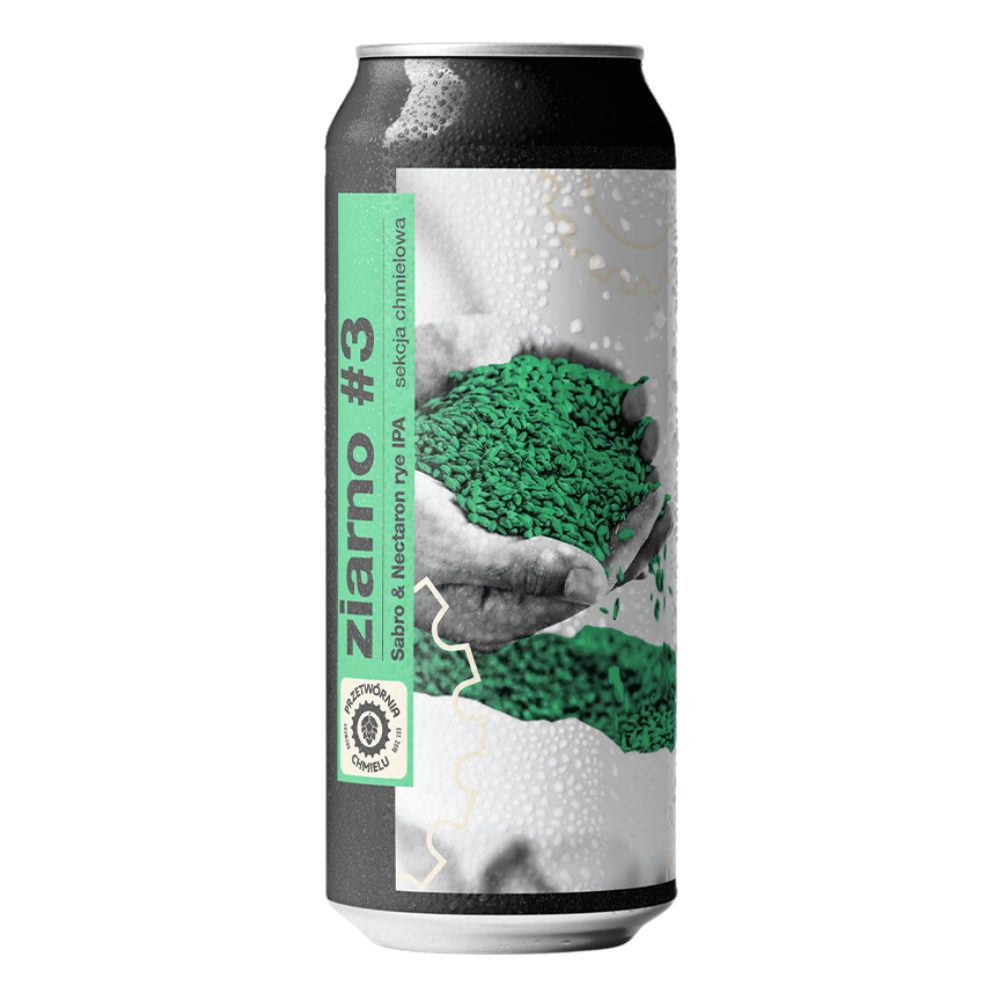 Piwo Przetwórnia Chmielu Ziarno #3 - Sabro Nectaron Rye IPA 5,5% 500 ml Puszka