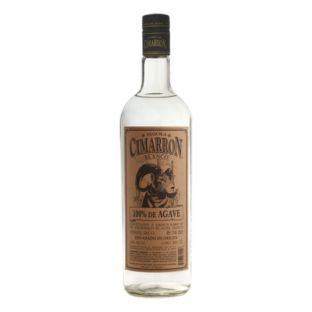 Tequila Cimarron Blanco Agave 40% 1000 ml
