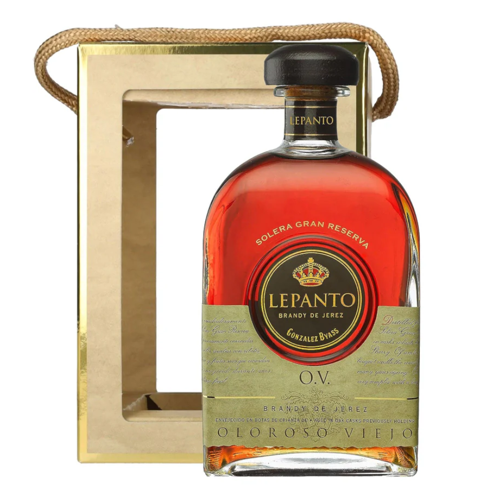 Brandy Lepanto Brandy de Jerez Oloroso Viejo Solera Gran Reserva 36% 700 ml kartonik