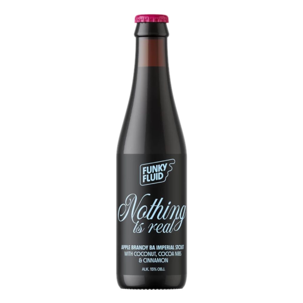 Piwo Funky Fluid Nothing Is Real 15% 330 ml