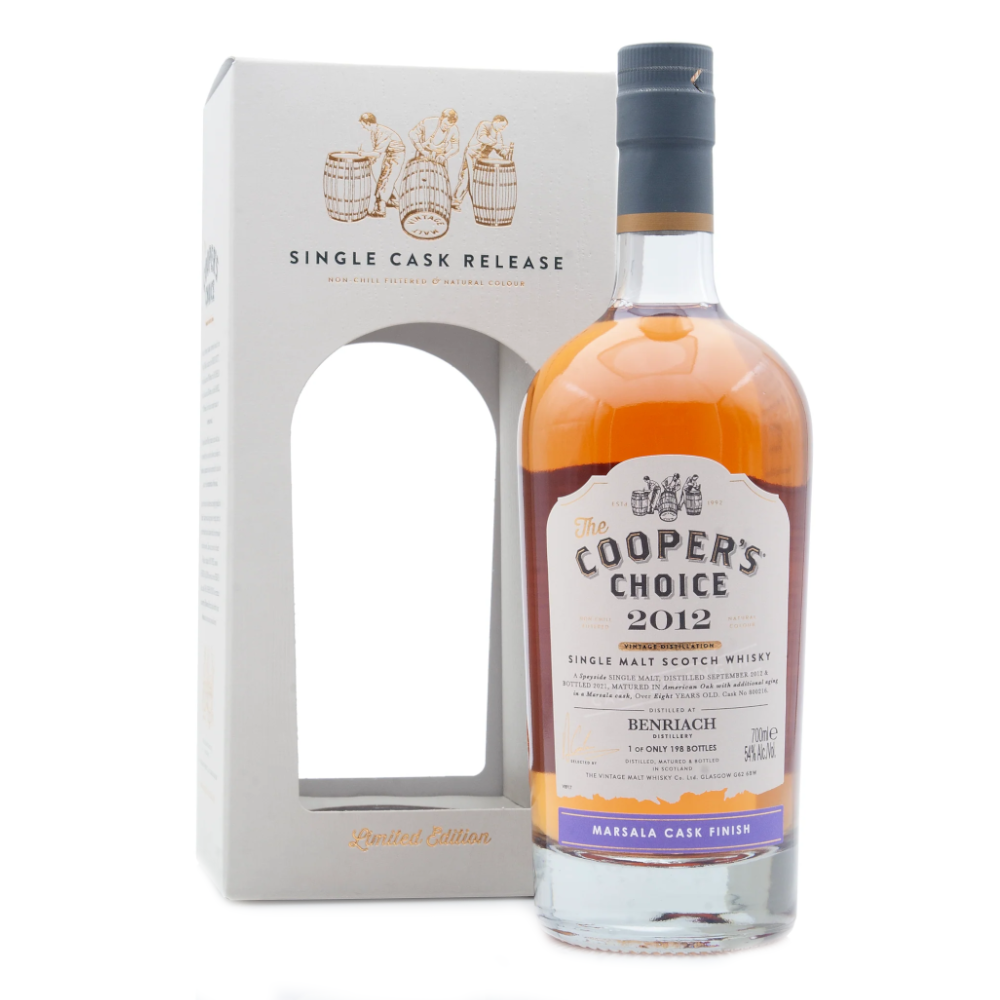 Whisky Cooper's Choice Benriach 8 YO 54% 700 ml Kartonik