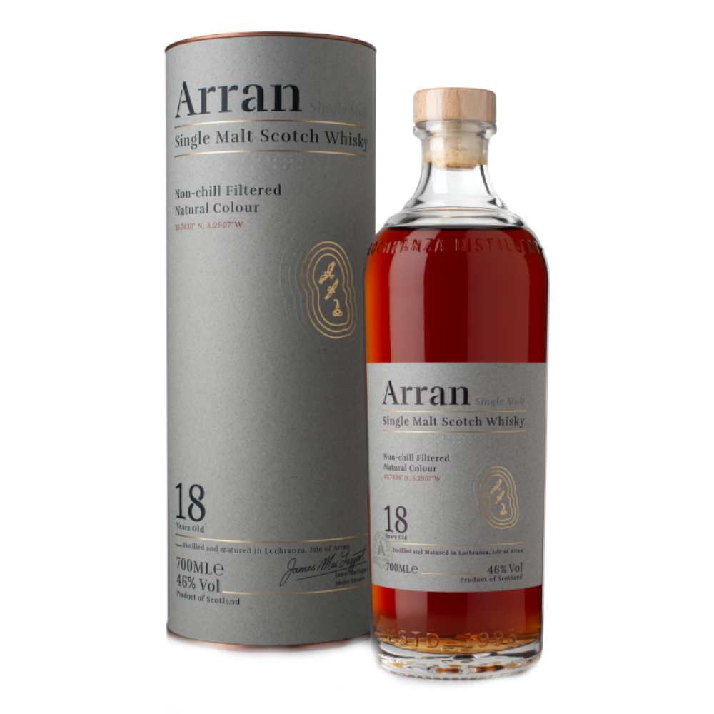 Whisky Arran 18 YO 46% 700 ml Tuba