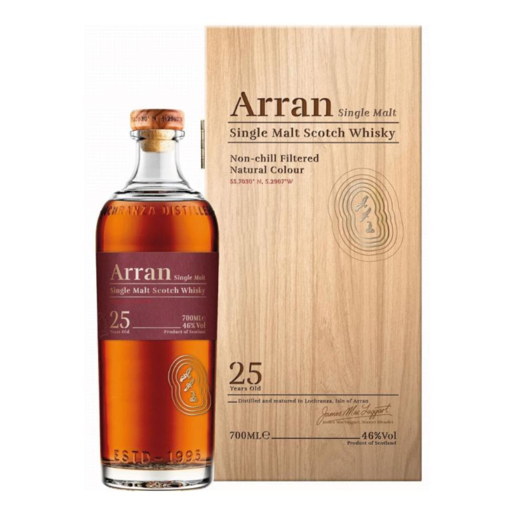 Whisky Arran 25 YO 46% 700 ml Pudełko