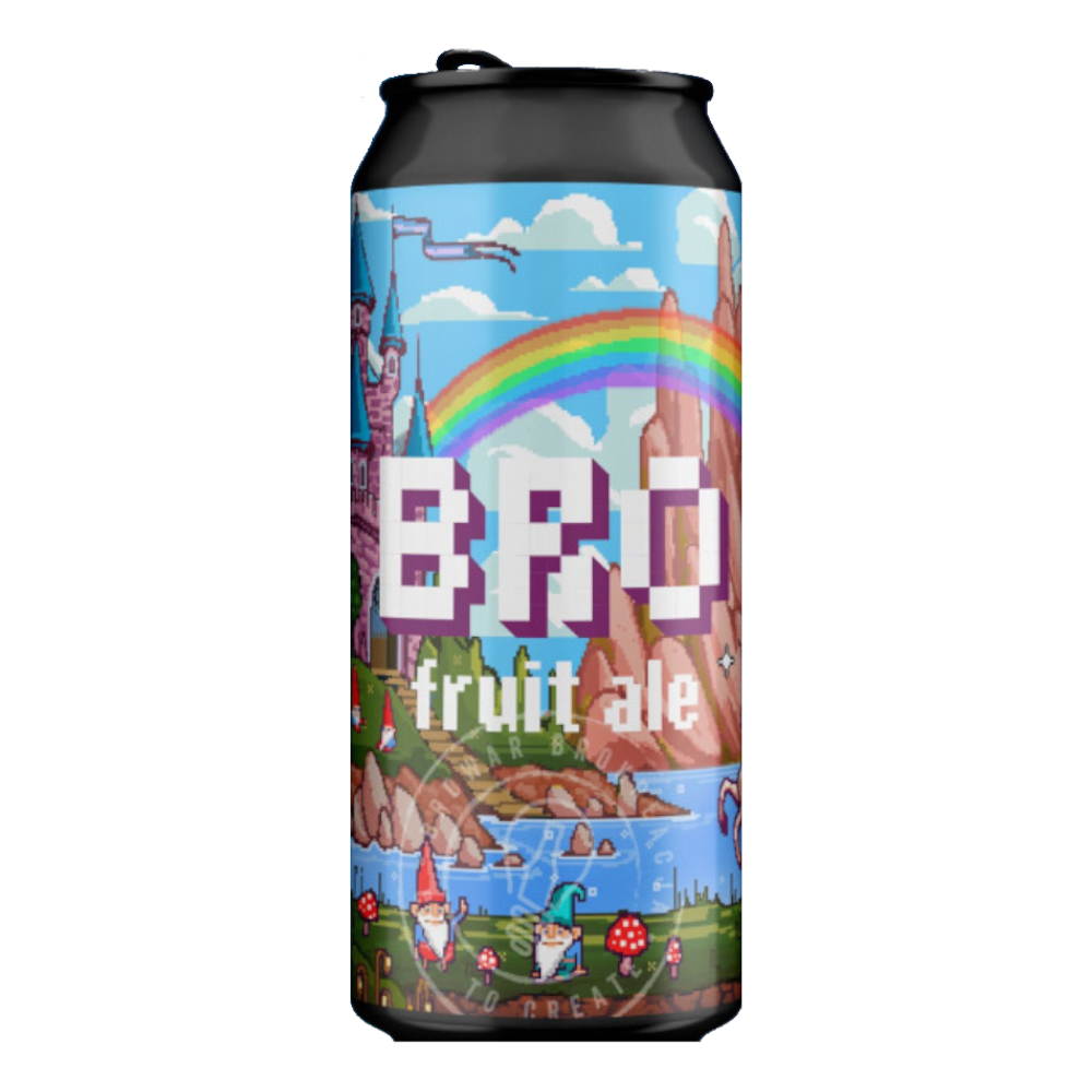 Piwo Brokreacja Bro Fruit Ale 4,3% 500 ml puszka