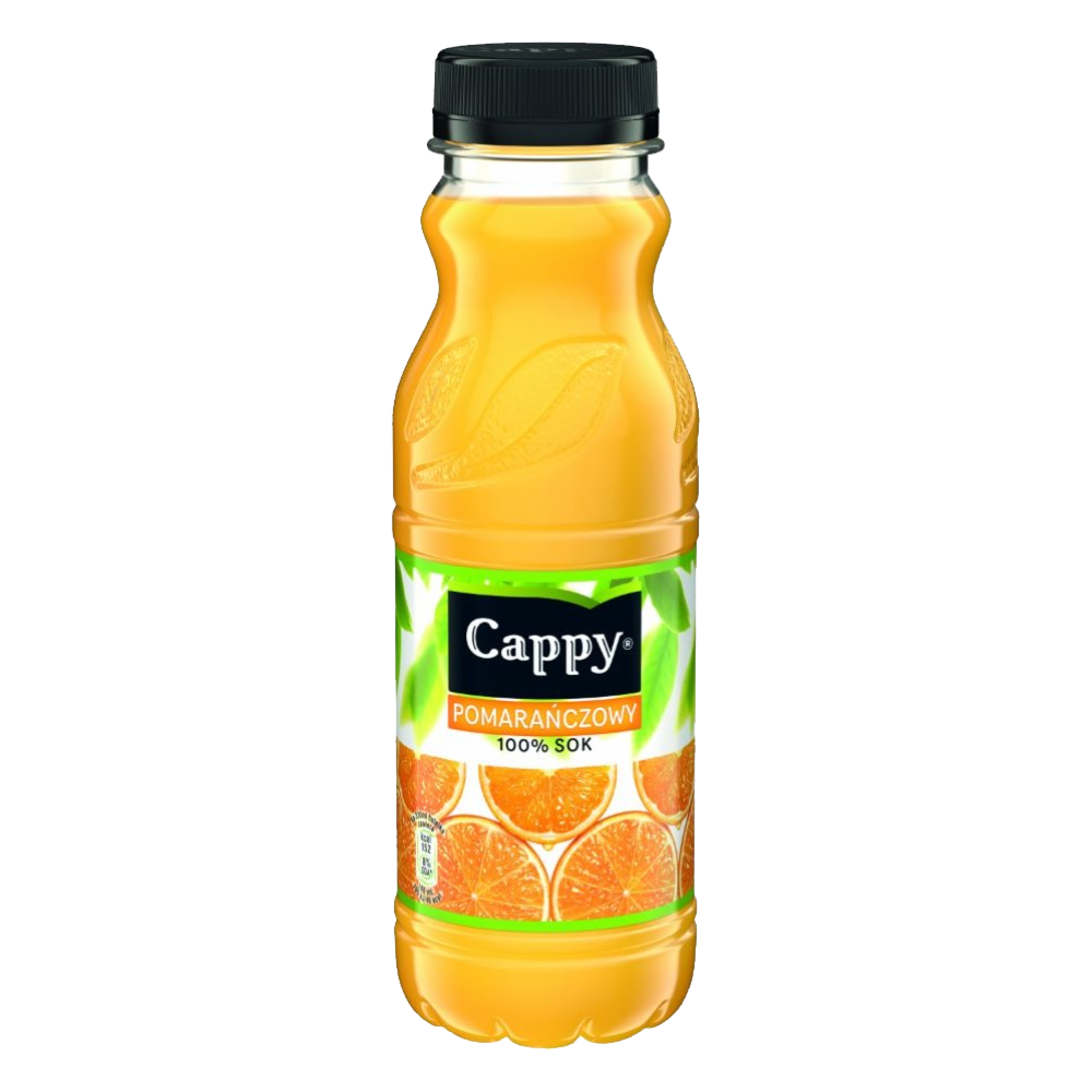 Sok Cappy 100% Pomarańcza 330 ml Pet