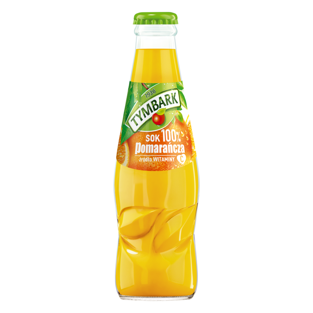 Sok Tymbark Pomarańcza Bez Cukru 200 ml
