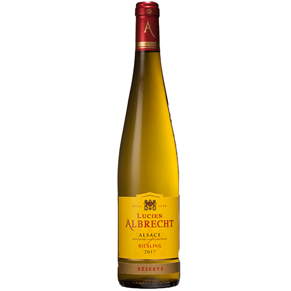 Wino Lucien Albrecht Reserve Riesling Alsace białe wytrawne 2022 12,5 % 750 ml