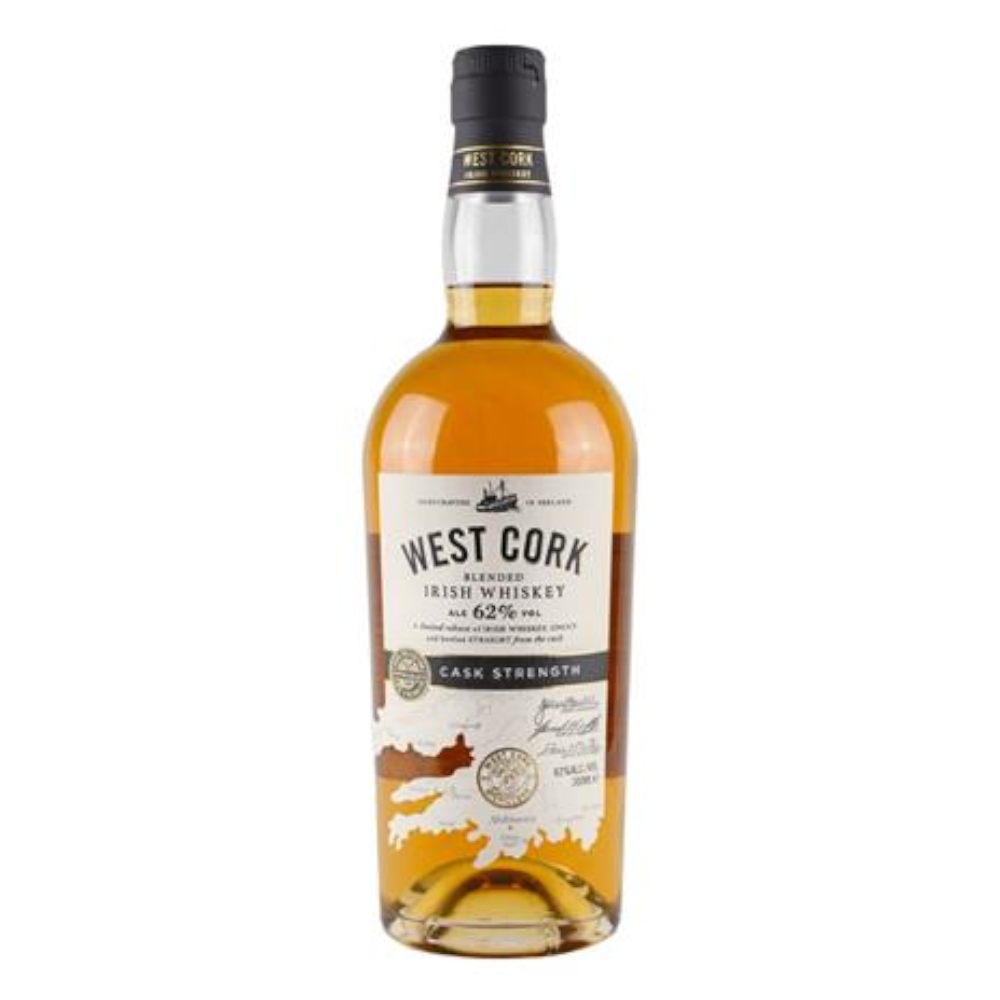 Whisky West Cork Cask Strength 62% 700 ml
