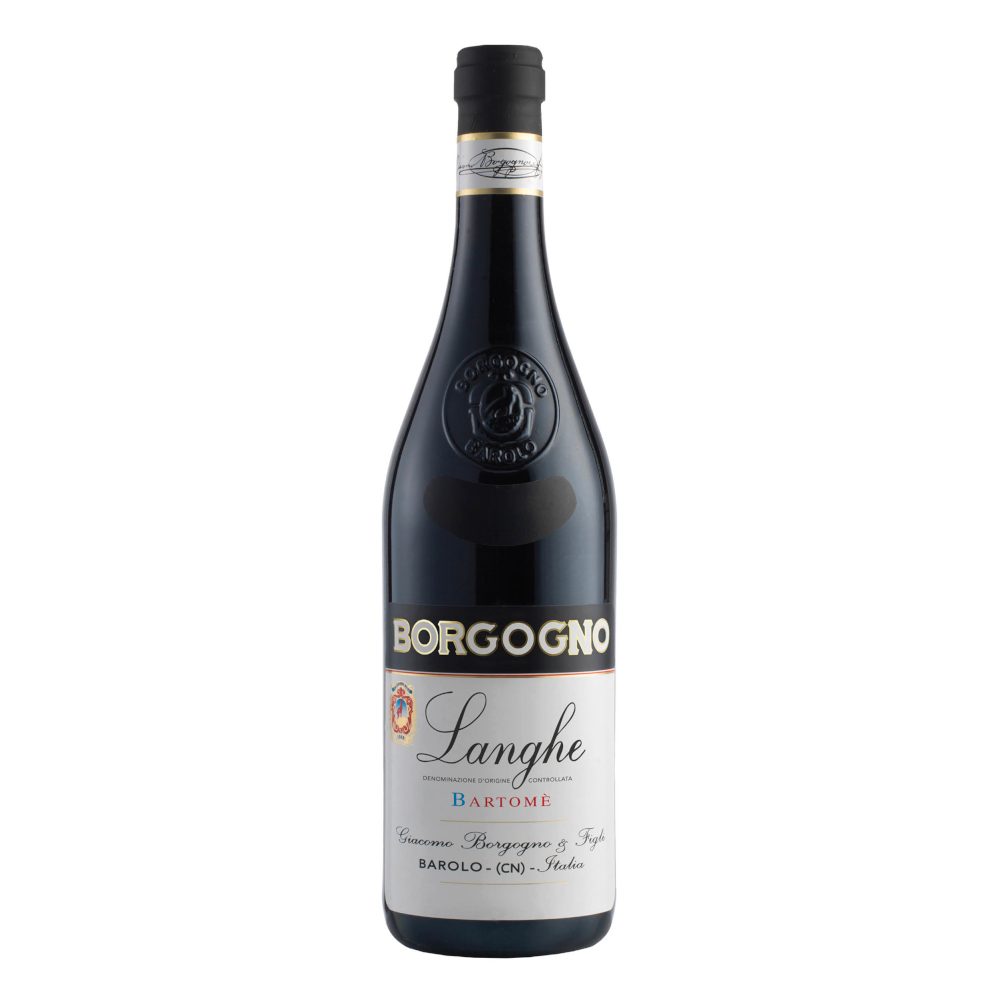 Wino Borgogno Langhe Nebbiolo Bartome 2021 14% czerwone wytrawne 750 ml