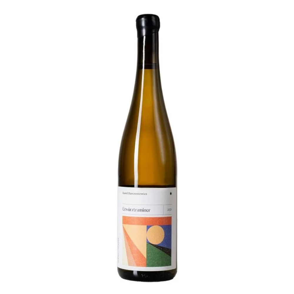 Wino Kamil Barczentewicz Gewurztraminer 13% białe wytrawne 750 ml