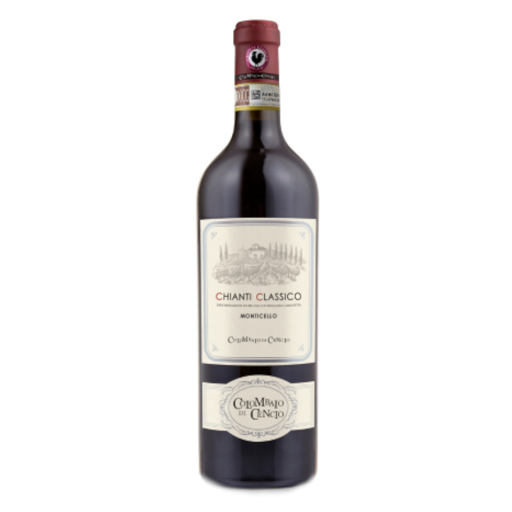 Wino Colombaio di Cencio Chianti Classico DOCG Monticello 14% wytrawne czerwone 750 ml
