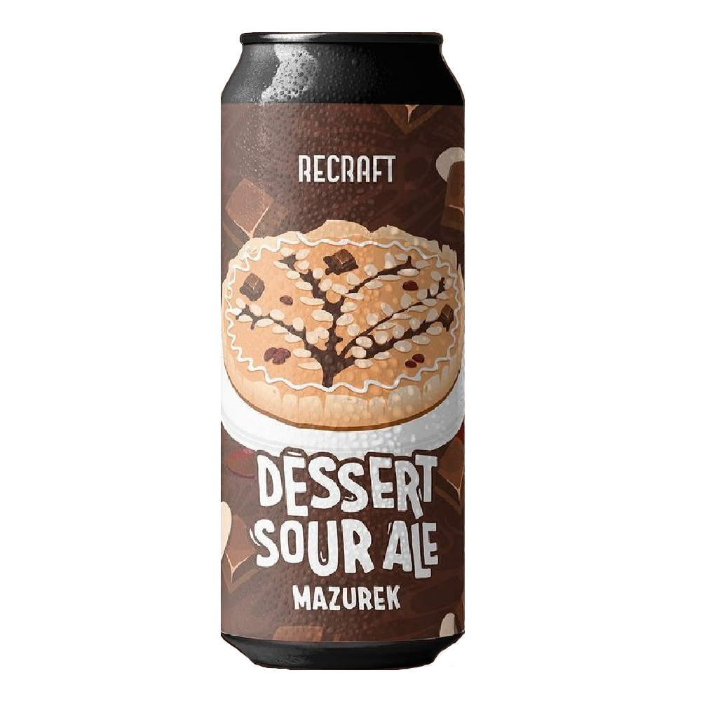 Piwo Recraft Dessert Sour ale Mazurek 5,5% 500 ml puszka