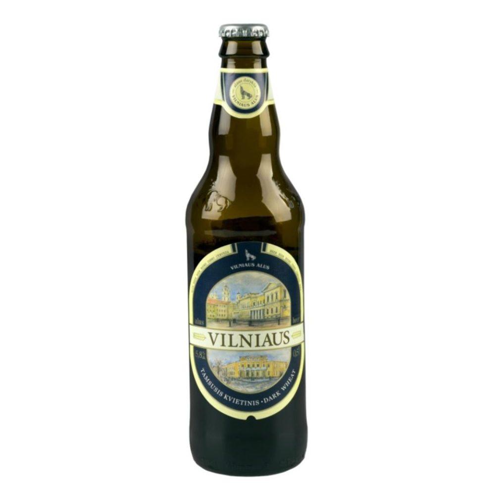 Piwo Vilniaus Ciemne Pszeniczne 5,8% 500 ml