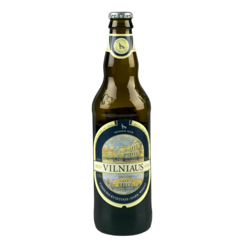 Piwo Vilniaus Ciemne Pszeniczne 5,8% 500 ml
