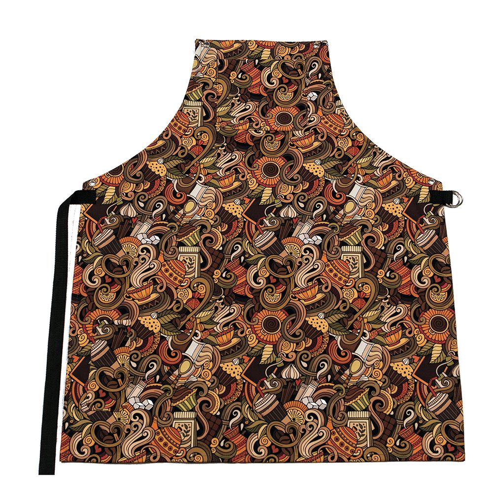 Fartuch barmański Pattern Poland Coffee
