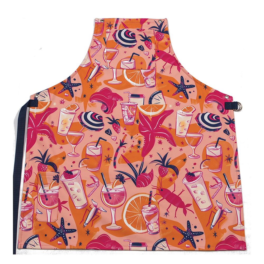 Fartuch barmański Pattern Poland Fizz
