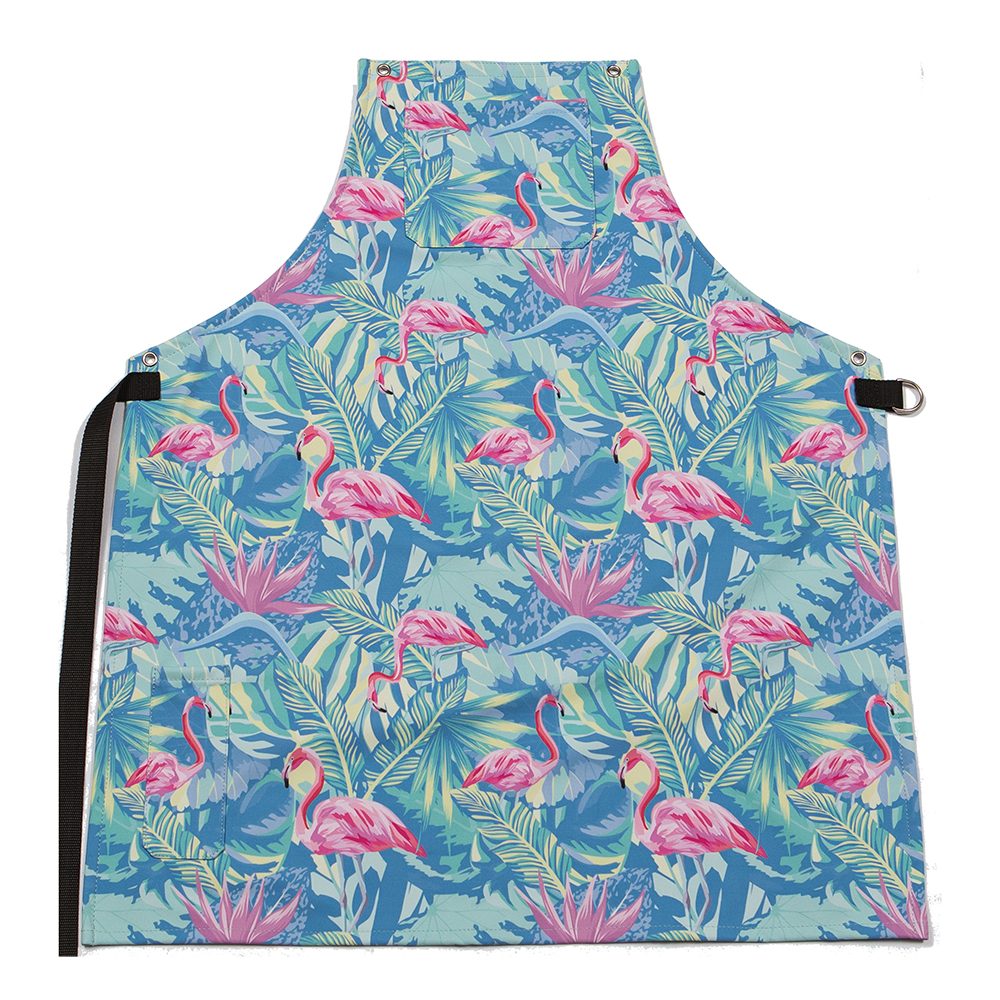 Fartuch barmański Pattern Poland Flamingi