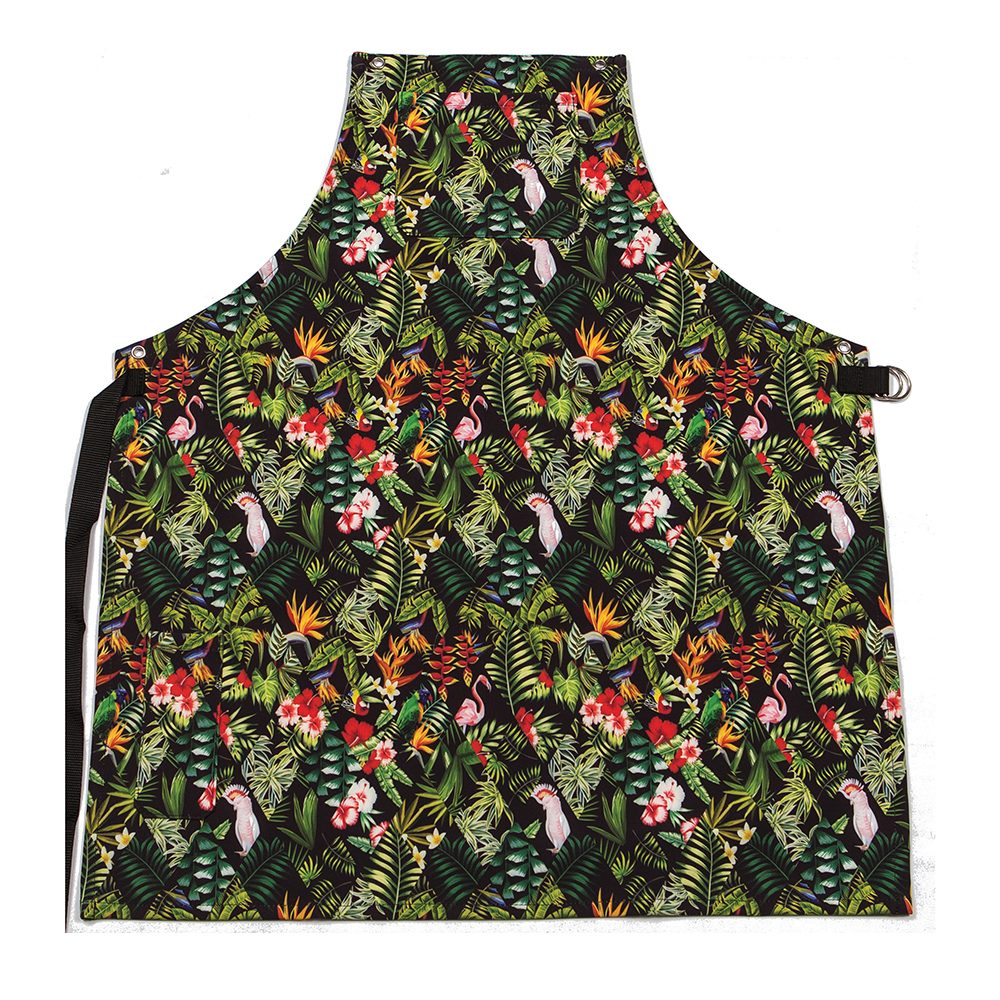 Fartuch barmański Pattern Poland Papugi