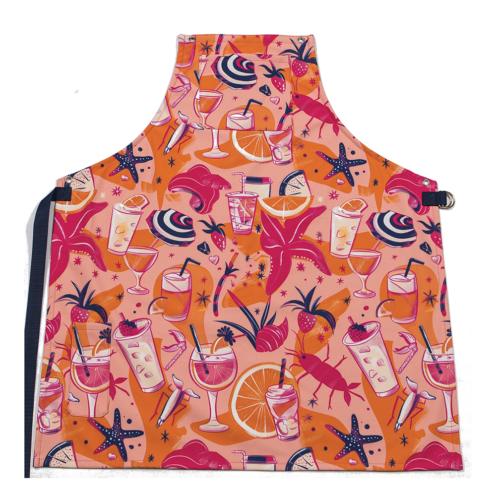 Fartuch barmański Pattern Poland Fizz