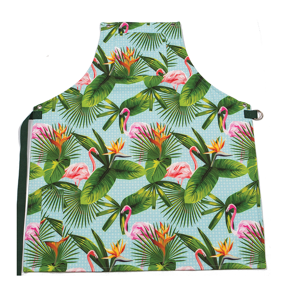 Fartuch barmański Pattern Poland Flamingi Dot