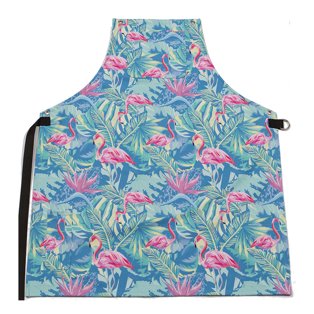 Fartuch barmański Pattern Poland Flamingi