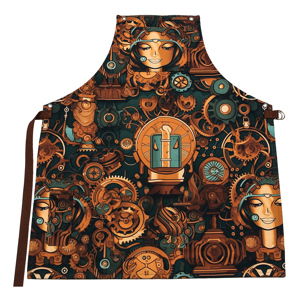 Fartuch barmański Pattern Poland Steampunk