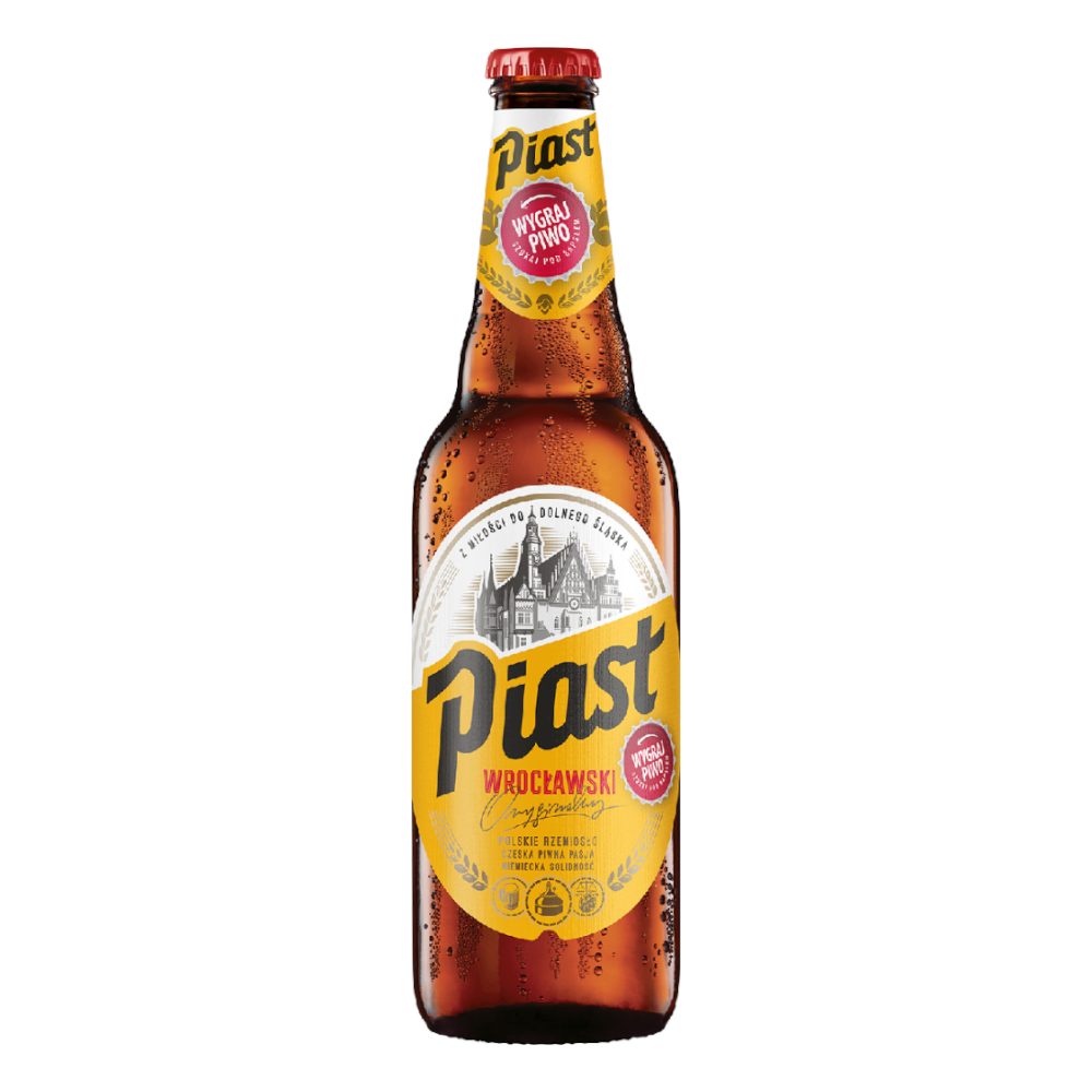 Piwo Piast Wrocławski 5,5% 500 ml